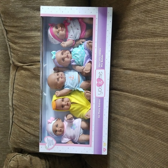 you & me Other - You & Me So Many Babies 5 Pack Doll Set 2014 - New Sealed